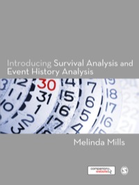 Imagen de portada: Introducing Survival and Event History Analysis 1st edition 9781848601017