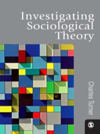 表紙画像: Investigating Sociological Theory 1st edition 9781849203753