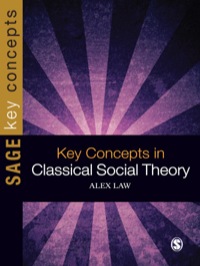 Cover image: Key Concepts in Classical Social Theory 1st edition 9781847876010
