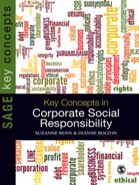 Omslagafbeelding: Key Concepts in Corporate Social Responsibility 1st edition 9781847879288