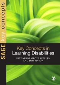 صورة الغلاف: Key Concepts in Learning Disabilities 1st edition 9781848606340