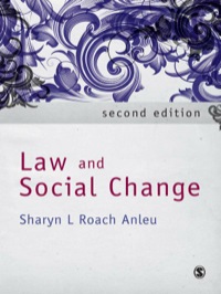 Cover image: Law and Social Change 2nd edition 9781412945608