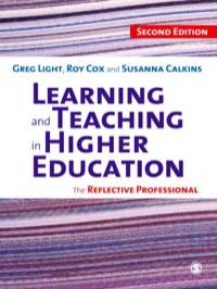 Titelbild: Learning and Teaching in Higher Education 2nd edition 9781848600089