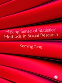 Cover image: Making Sense of Statistical Methods in Social Research 1st edition 9781847872869