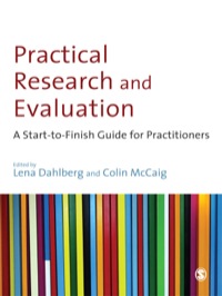Imagen de portada: Practical Research and Evaluation 1st edition 9781847870049