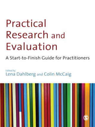 Cover image: Practical Research and Evaluation 1st edition 9781847870049