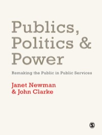 Imagen de portada: Publics, Politics and Power 1st edition 9781412948449