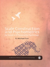 表紙画像: Scale Construction and Psychometrics for Social and Personality Psychology 1st edition 9780857024046