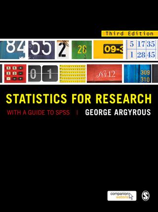 Cover image: Statistics for Research 3rd edition 9781849205955