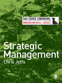Omslagafbeelding: Strategic Management 1st edition 9781412947695