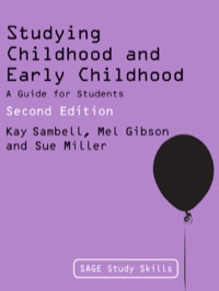表紙画像: Studying Childhood and Early Childhood 2nd edition 9781849201346