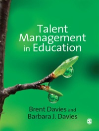 Imagen de portada: Talent Management in Education 1st edition 9780857027375