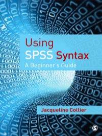 Imagen de portada: Using SPSS Syntax 1st edition 9781412922173