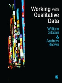 Omslagafbeelding: Working with Qualitative Data 1st edition 9781412945714