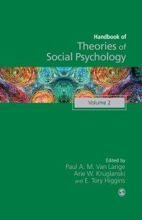 Imagen de portada: Handbook of Theories of Social Psychology 1st edition 9780857029614