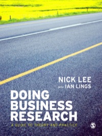 Cover image: Doing Business Research 1st edition 9781412928793