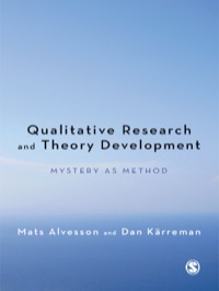Omslagafbeelding: Qualitative Research and Theory Development 1st edition 9780857023230