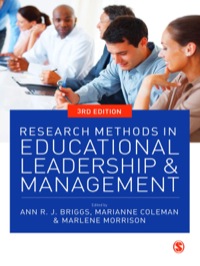 Imagen de portada: Research Methods in Educational Leadership and Management 3rd edition 9781446200445