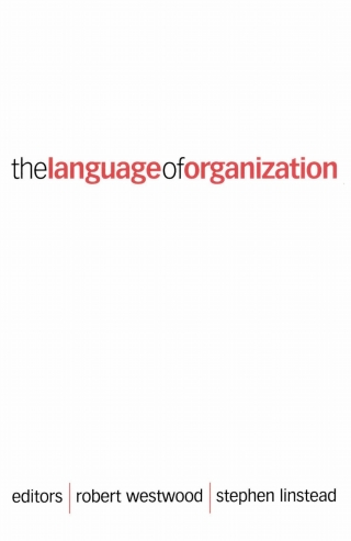 Cover image: The Language of Organization 1st edition 9780761953340