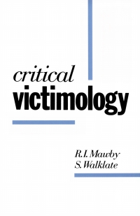 Cover image: Critical Victimology 1st edition 9780803985124