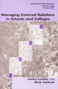 Cover image: Managing External Relations in Schools and Colleges 1st edition 9781853964619