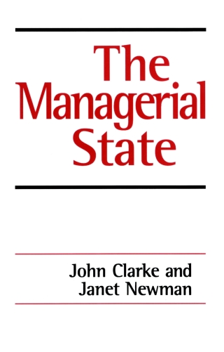 Cover image: The Managerial State 1st edition 9780803976115