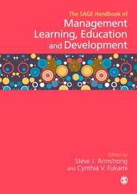 Imagen de portada: The SAGE Handbook of Management Learning, Education and Development 1st edition 9781412935395