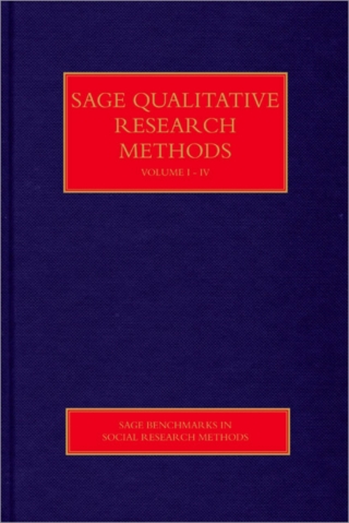 Cover image: SAGE Qualitative Research Methods 1st edition 9781849203784