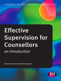 Imagen de portada: Effective Supervision for Counsellors 1st edition 9781446254554