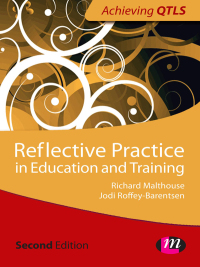 Omslagafbeelding: Reflective Practice in Education and Training 2nd edition 9781446256329