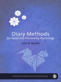 Cover image: Diary Methods 1st edition 9780857024060