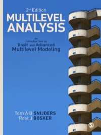 Cover image: Multilevel Analysis 2nd edition 9781849202015