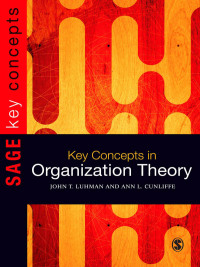 Cover image: Key Concepts in Organization Theory 1st edition 9781847875525