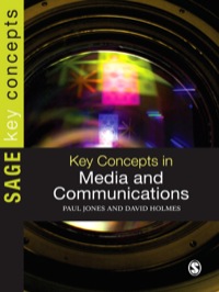 صورة الغلاف: Key Concepts in Media and Communications 1st edition 9781412928229