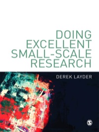 Imagen de portada: Doing Excellent Small-Scale Research 1st edition 9781849201834