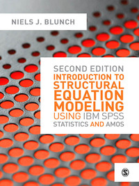 صورة الغلاف: Introduction to Structural Equation Modeling Using IBM SPSS Statistics and Amos 2nd edition 9781446248997