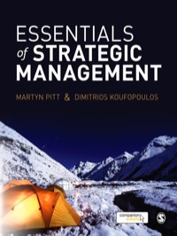 Imagen de portada: Essentials of Strategic Management 1st edition 9781849201872