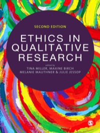 Imagen de portada: Ethics in Qualitative Research 2nd edition 9781446210895
