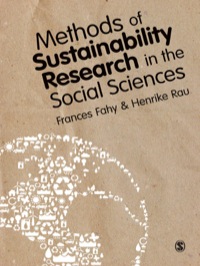 صورة الغلاف: Methods of Sustainability Research in the Social Sciences 1st edition 9780857025227