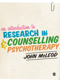Omslagafbeelding: An Introduction to Research in Counselling and Psychotherapy 1st edition 9781446201404
