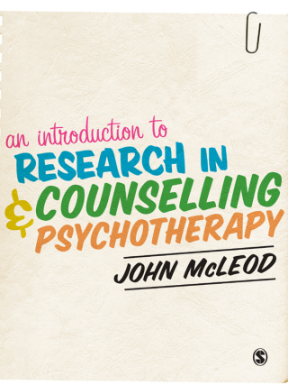 Imagen de portada: An Introduction to Research in Counselling and Psychotherapy 1st edition 9781446201404