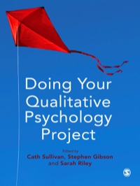 Imagen de portada: Doing Your Qualitative Psychology Project 1st edition 9780857027450