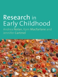 Cover image: Research in Early Childhood 1st edition 9780857022547