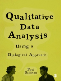 Imagen de portada: Qualitative Data Analysis Using a Dialogical Approach 1st edition 9781849206099