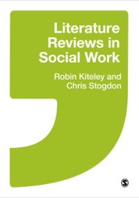 صورة الغلاف: Literature Reviews in Social Work 1st edition 9781446201268