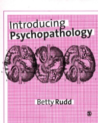 Cover image: Introducing Psychopathology 1st edition 9781446252901