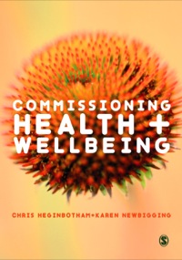 Imagen de portada: Commissioning Health and Wellbeing 1st edition 9781446252543