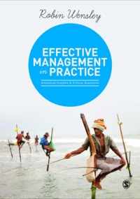 Imagen de portada: Effective Management in Practice 1st edition 9781446272619