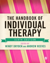 Imagen de portada: The Handbook of Individual Therapy 6th edition 9781446201367