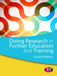 صورة الغلاف: Doing Research in Further Education and Training 1st edition 9781446259184